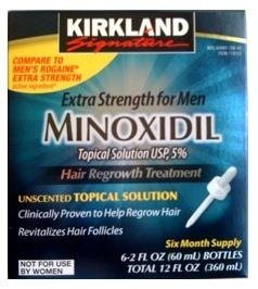 生髮水,落健,落建,生髮,掉髮,禿頭,雄性禿-KirkLand 5% Minoxidil 生髮水6瓶裝(可用6個月)(2023/07到期)