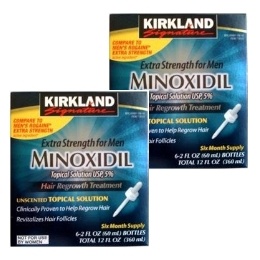 落髮-KirkLand 5% Minoxidil Extra Strength 生髮水12瓶裝(6瓶裝x2盒)