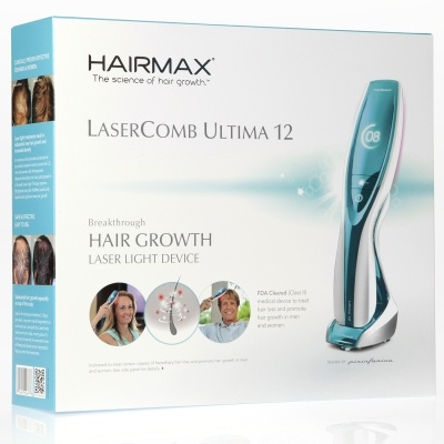 落健生髮水,minoxidil 5%-HairMax雷射生髮梳 ULTIMA 12 LASERCOMB(原廠授權代理商/中文保證書/2年保固)